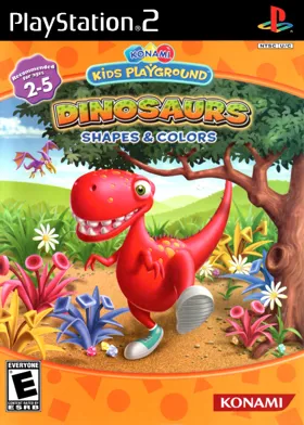 Konami Kids Playground - Dinosaurs - Shapes & Colors box cover front